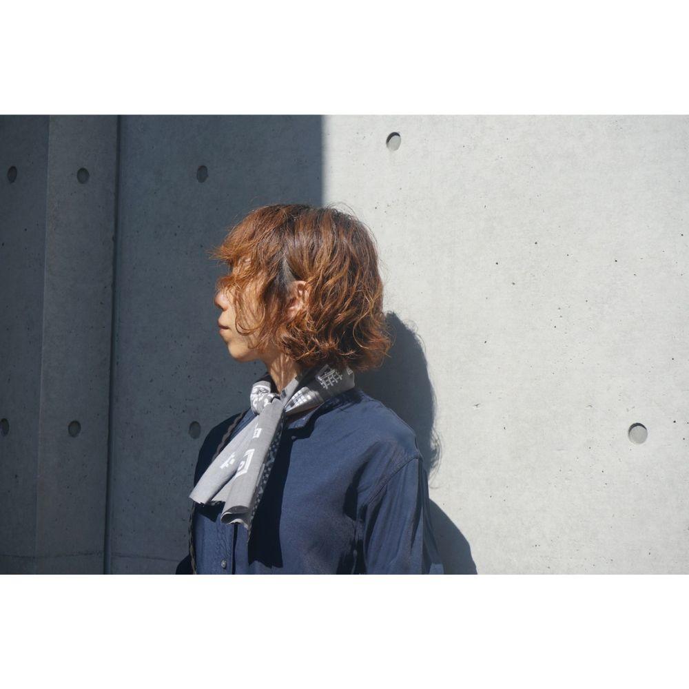 【京都モダン建築祭】てぬぐい（グレー）