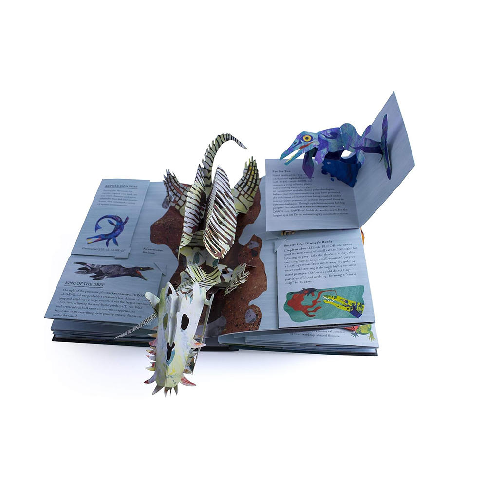 Encyclopedia Prehistorica: Sharks and Other Sea　しかけ絵本　ロバート・ザブダ