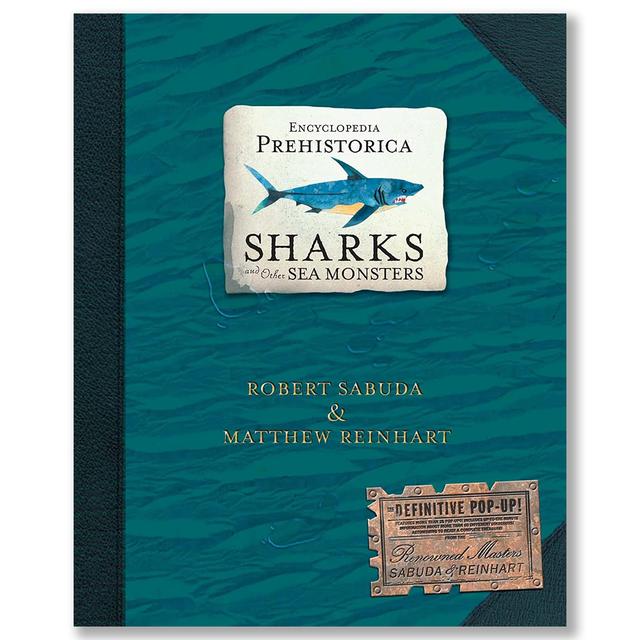 Encyclopedia Prehistorica: Sharks and Other Sea　しかけ絵本　ロバート・ザブダ