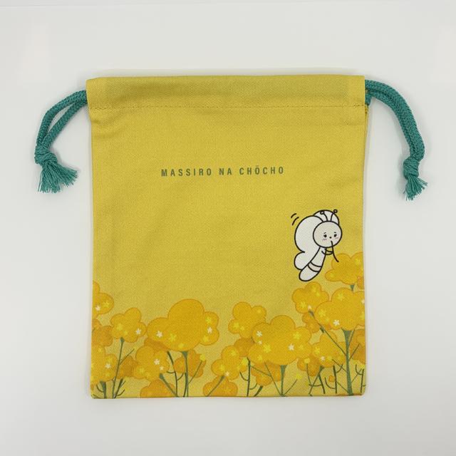 【MAYA】まっしろなちょうちょ　巾着