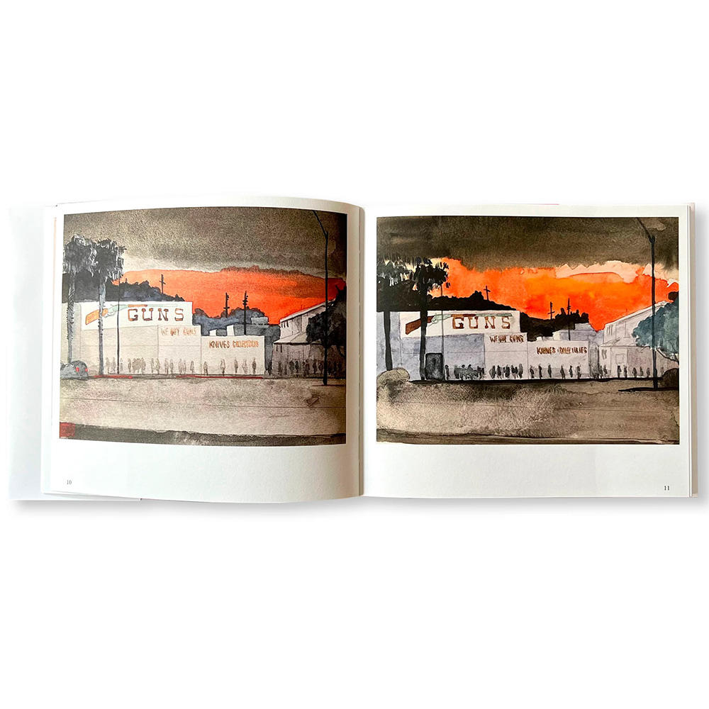 AGAINST GOD, AGAINST GUNS, AGAINST ENERGY. GUN STORE PAINTINGS by David Risley（デイヴィッド・リズリー） 作品集