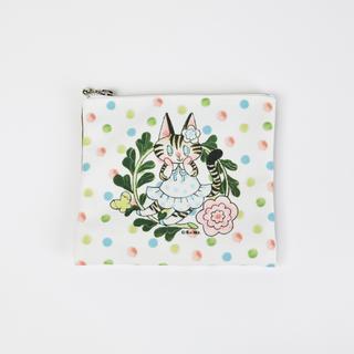 【IP】清水桐子  おめかしねこちゃん　ポーチ