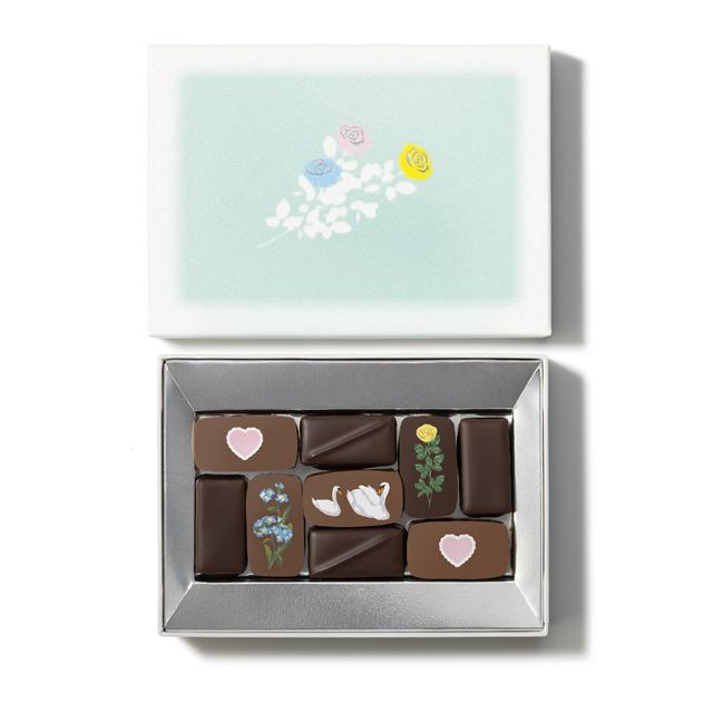 【RURU　MARY’S】ルルメリー　お花のチョコレート　9個