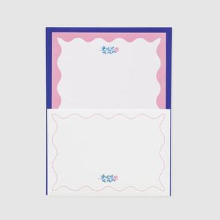 【RURU　MARY’S】ルルメリー　ピンク　オリジナルレターセット　ＲＵＲＵ　ＭＡＲＹ’ＳＸ蔦屋書店