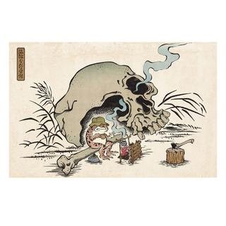 【NAGA：複製原画】孤独な野営蛙