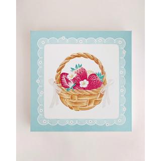 【3月上旬～中旬頃発送予定】 キャンバスプリント 「Strawberry Garden」 ／ ア・ラ・カル堂