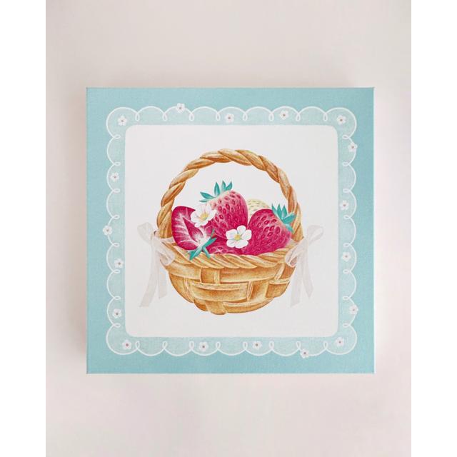 【3月上旬～中旬頃発送予定】 キャンバスプリント 「Strawberry Garden」 ／ ア・ラ・カル堂