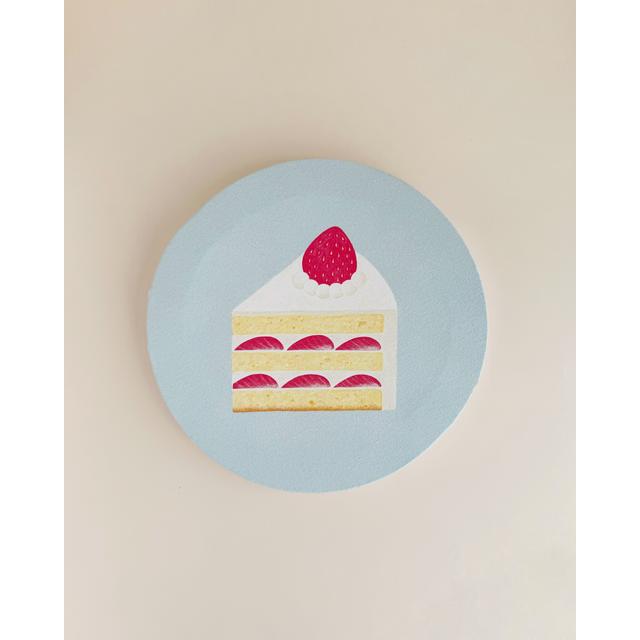【3月上旬～中旬頃発送予定】 キャンバスプリント 「いちごショートケーキ」 ／ ア・ラ・カル堂