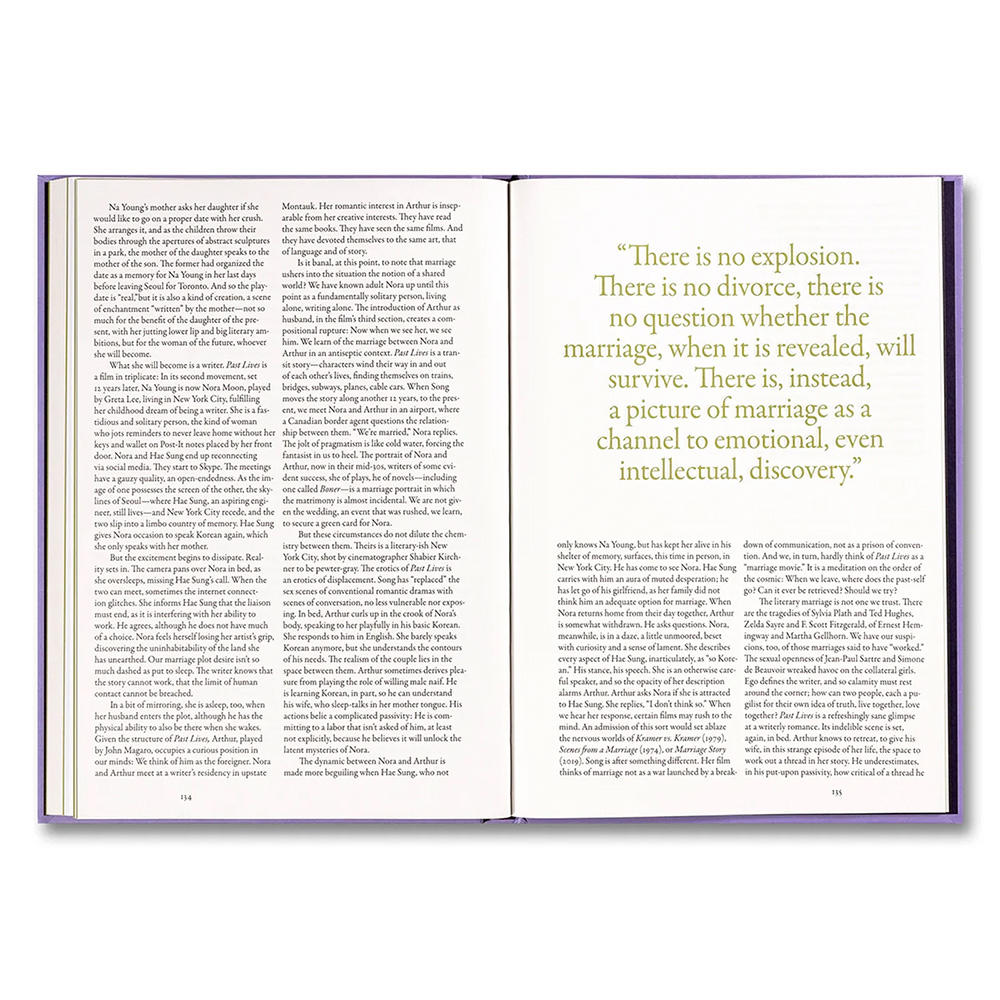 【A24】PAST LIVES SCREENPLAY BOOK by Celine Song（セリーヌ・ソン）　作品集