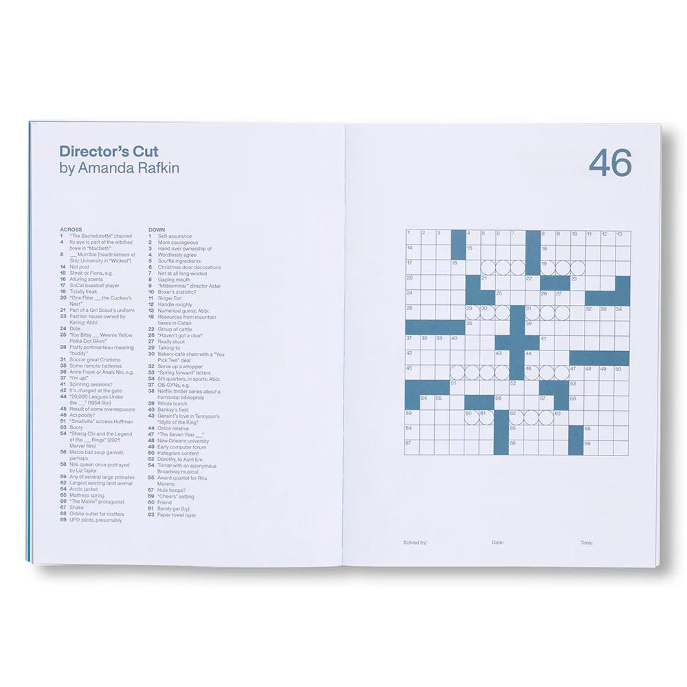 【A24】99 MOVIE CROSSWORDS　クロスワード・パズル集