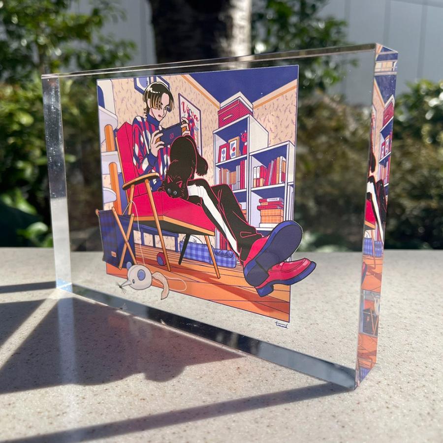 ともわか　アクリルブロック「prey」　銀座 蔦屋書店オリジナル