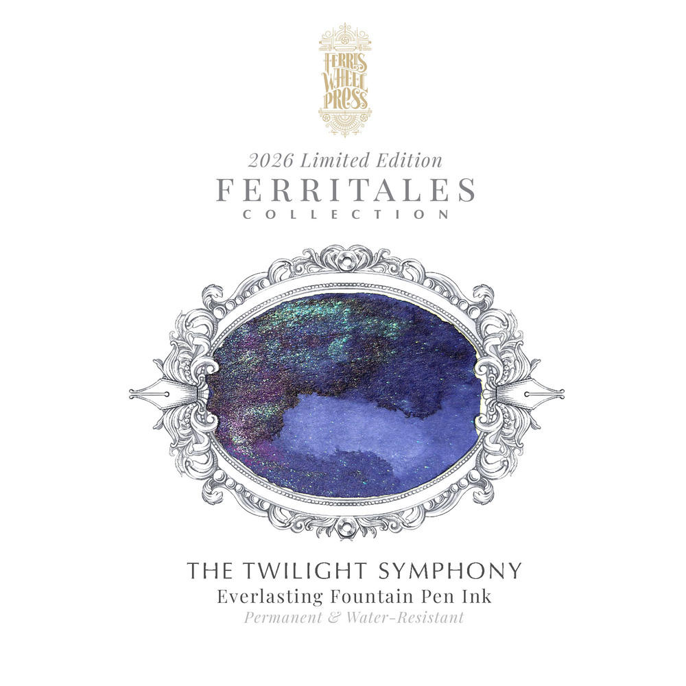 【予約：20ml】Ferris Wheel Press（顔料インク）THE TWILIGHT SYMPHONY フェリス インク　※2月上旬以降順次発送予定