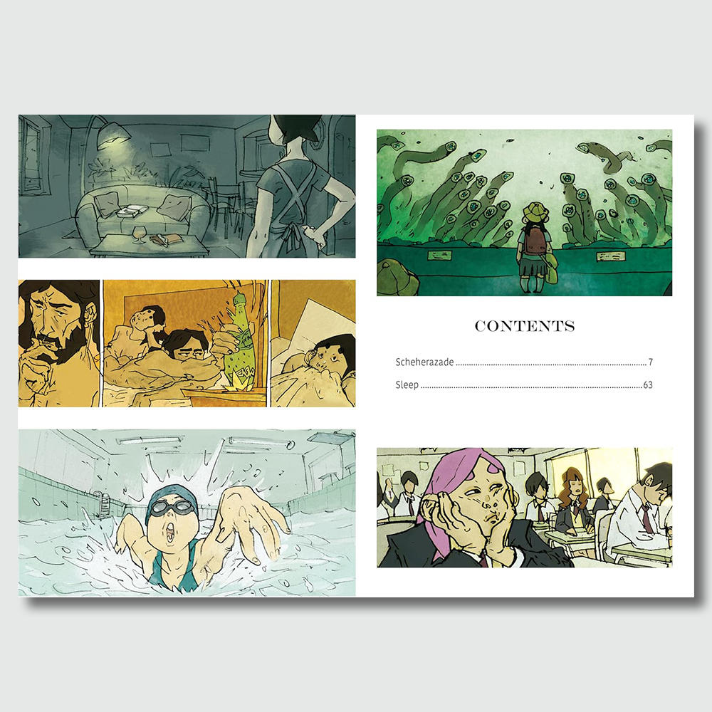 【村上春樹】Haruki Murakami Manga Stories 3『シェエラザード』『ねむり』（スイッチパブリッシング刊）英訳版
