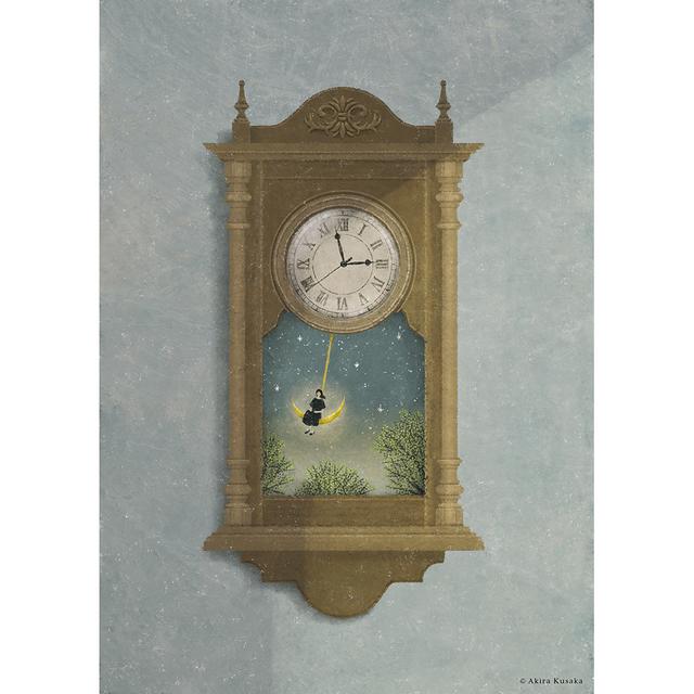 【予約】 日下明　Giclee Print『木々は共に揺れている』　木製パネル加工(大)　※5月中旬頃のお届け予定