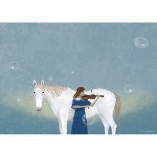 【予約】 日下明　Giclee Print『REMIND』　木製パネル加工(小)　※5月中旬頃のお届け予定