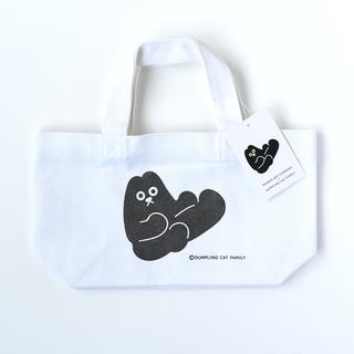 【Dumpling Cat Family】WUSEN (white)ミニトート