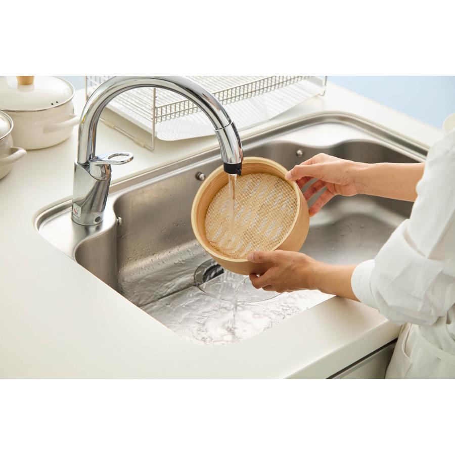 富士ホーロー せいろ付きホーロー鍋18cm グレージュ