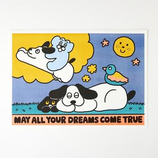 【Dumpling Cat Family】Dreams come true A3 Poster ※額装無しのシート販売