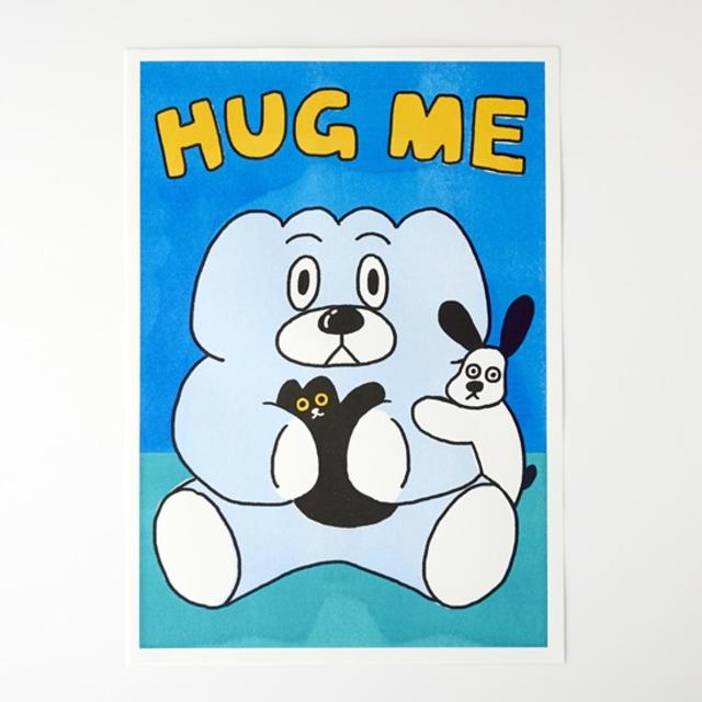 【Dumpling Cat Family】 Hug Me A3 Poster ※額装無しのシート販売