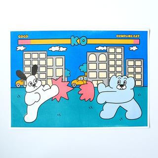 【Dumpling Cat Family】 Video Game Dumpling Cat A3 Poster  ※額装無しのシート販売