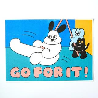 【Dumpling Cat Family】Go For It! Dumpling Cat A3 Poster ※額装無しのシート販売