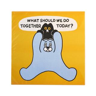 【Dumpling Cat Family】WHAT SHOULD WE DO TOGETHER TODAY ? ※額装無しのシート販売