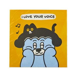 【Dumpling Cat Family】I LOVE YOUR VOICE ※額装無しのシート販売