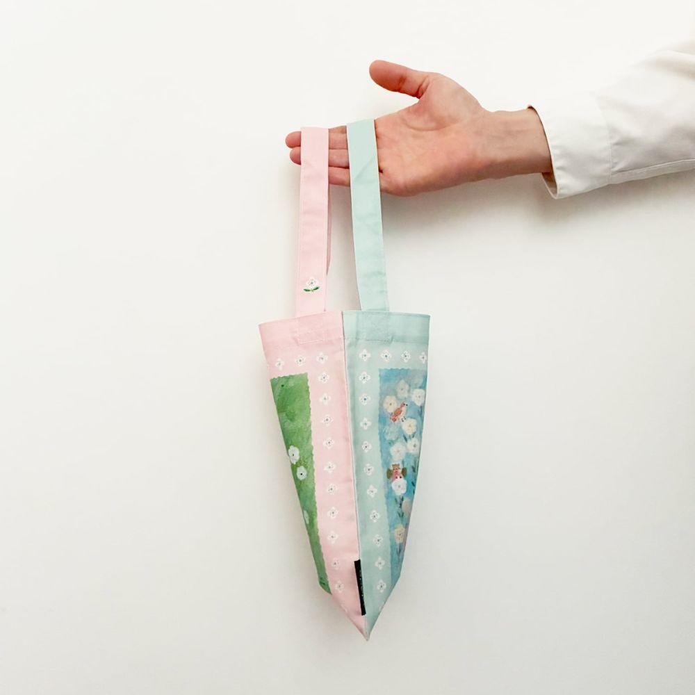 【Aiko Fukawa】SHEETING MINI TOTE BAG シーチング ミニトートバッグ -BLOOM-