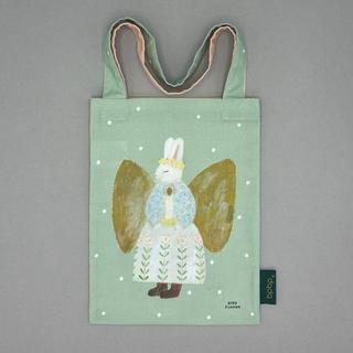 【Aiko Fukawa】SHEETING MINI TOTE BAG シーチング ミニトートバッグ -PRAY-