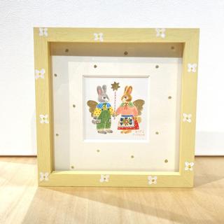 【Aiko Fukawa：額装付き原画】布川愛子 Holding a Little Dream