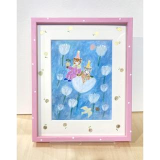 【Aiko Fukawa：額装付き原画】布川愛子 Petal's Lullaby