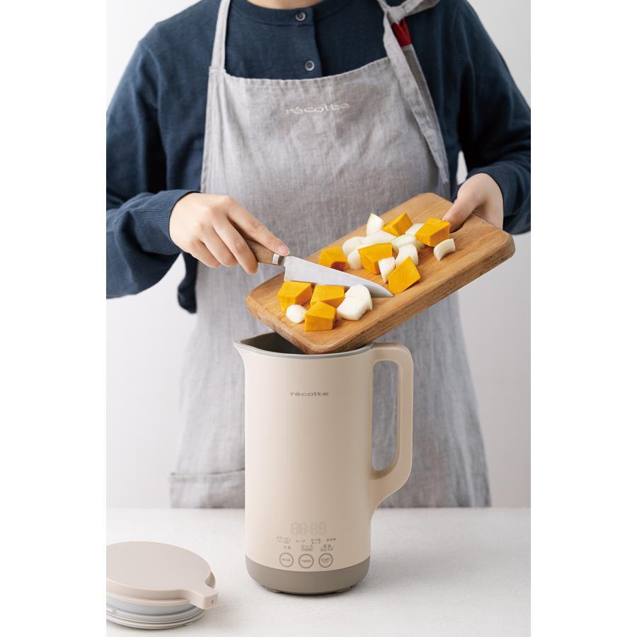 【数量限定予約購入特典あり】レコルト 自動調理ポット ラージ ナチュラルブラック