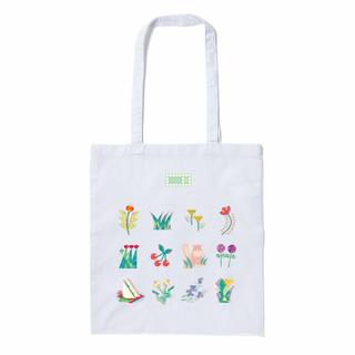 【青山希望】uki uki tote bag - 不思議な庭
