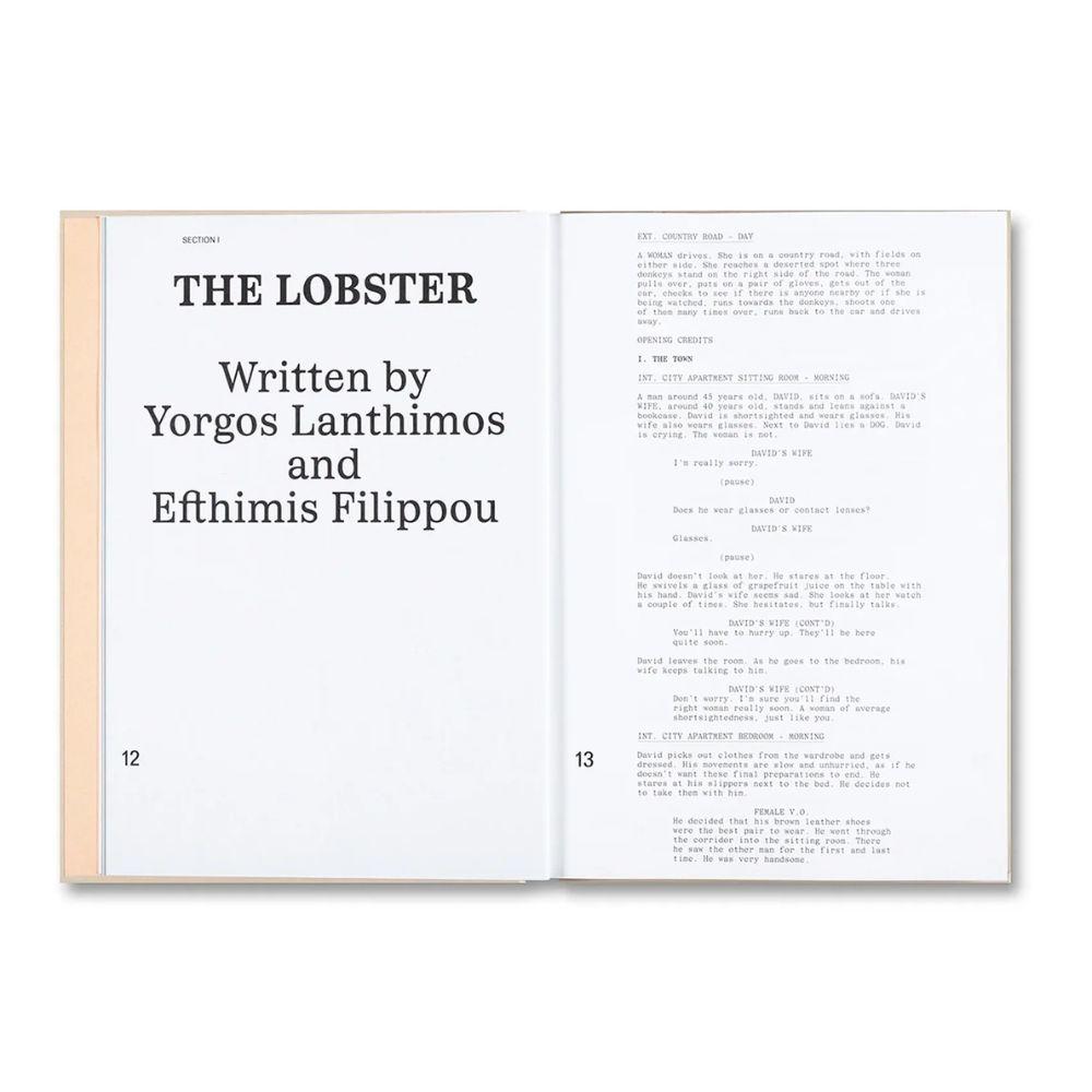  THE LOBSTER SCREENPLAY BOOK