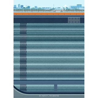 【予約・受注生産】【嶋田里英・直筆サイン入り】ジークレー作品「Along the Fence」※3月下旬頃発送予定