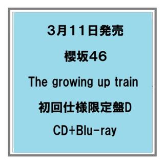 【ポイント５倍・予約】 3/11発売 櫻坂46 The growing up train 初回仕様限定盤 Type-D CD+Blu-ray シングル