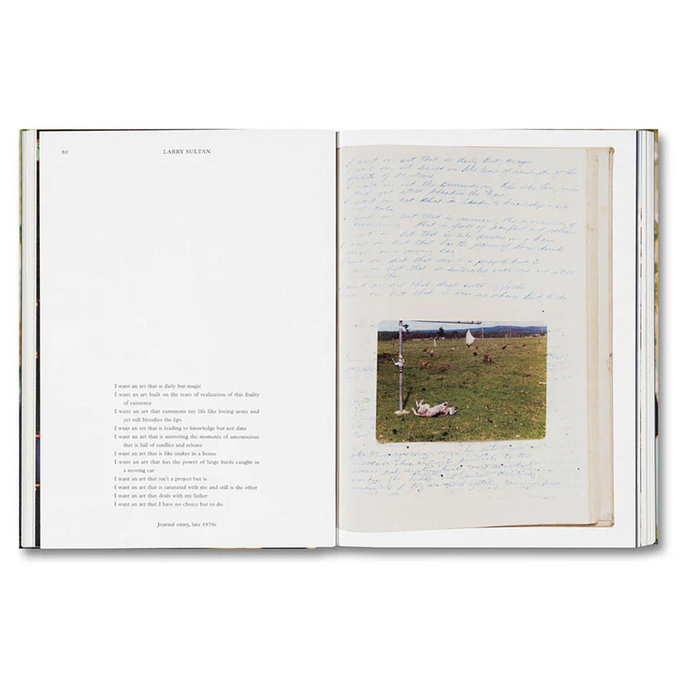 WATER OVER THUNDER: SELECTED WRITINGS by Larry Sultan（ラリー・サルタン）