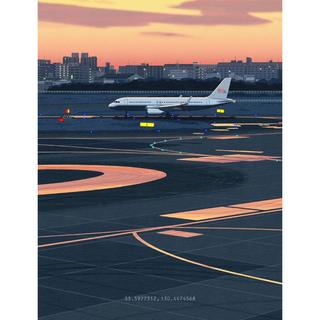 【嶋田里英：ジークレー作品】滑光路（額装付き）※2026年4月下旬発送予定