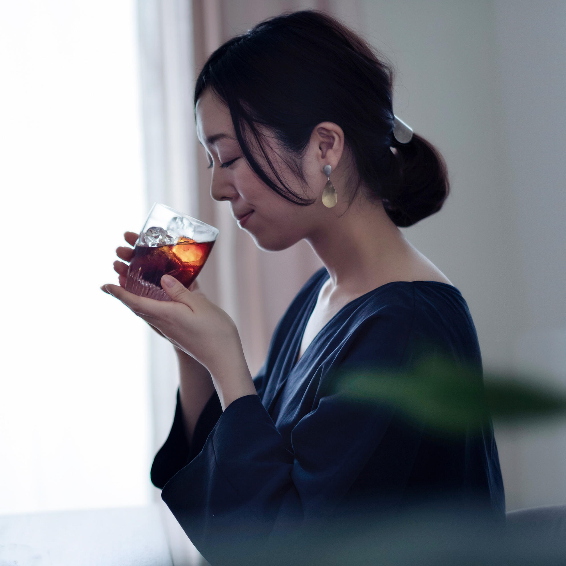 四季の菓（梔子）／琥珀糖