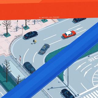 【嶋田里英：ジークレー作品】回る塔景（プリントのみ）※2026年4月下旬発送予定