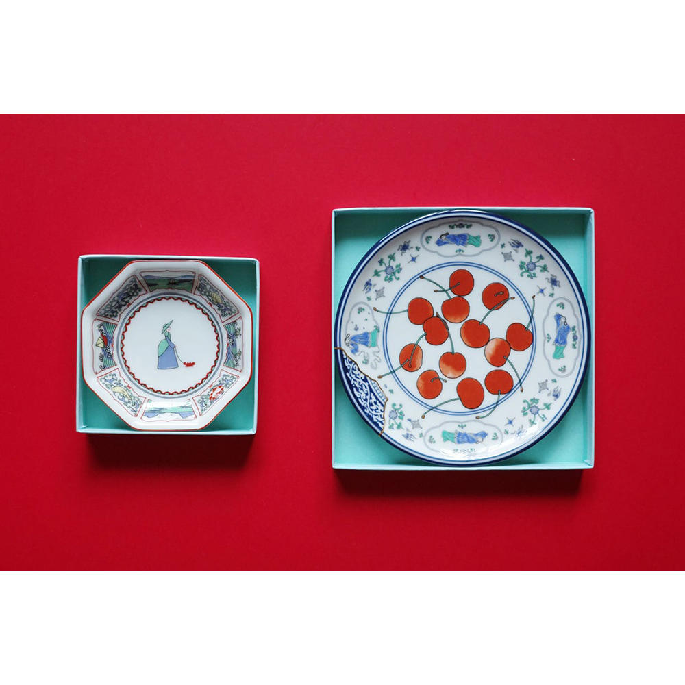 大津萌乃　蟹ノ散歩文 小皿