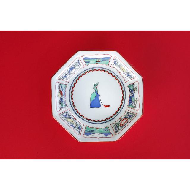 大津萌乃　蟹ノ散歩文 小皿