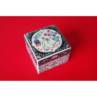 大津萌乃　天使文 角蓋物