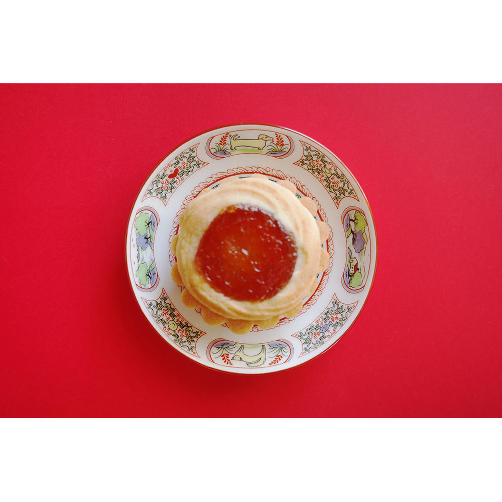 大津萌乃　お化け文 小皿