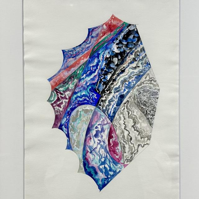 【青山希望：作品】「不思議な模様の石」　※2026年3月下旬～4月上旬頃発送予定