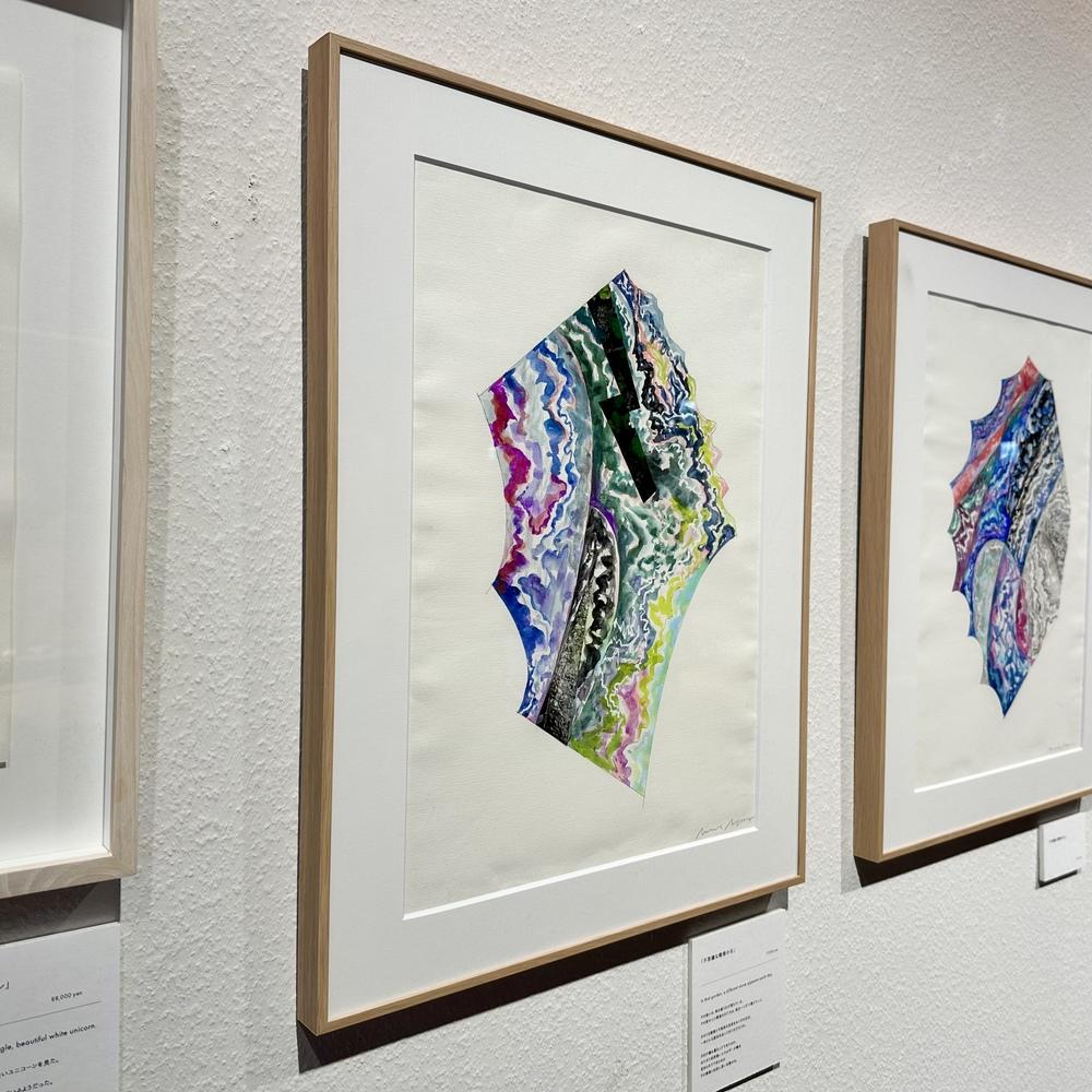 【青山希望：作品】「不思議な模様の石」　※2026年3月下旬～4月上旬頃発送予定