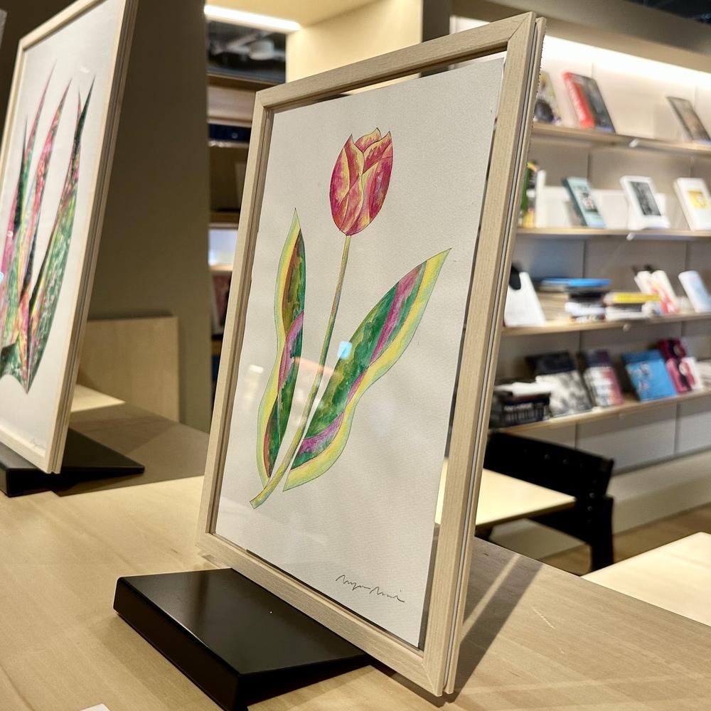 【青山希望：作品】「空想の庭 - 一輪の花」　※2026年3月下旬～4月上旬頃発送予定