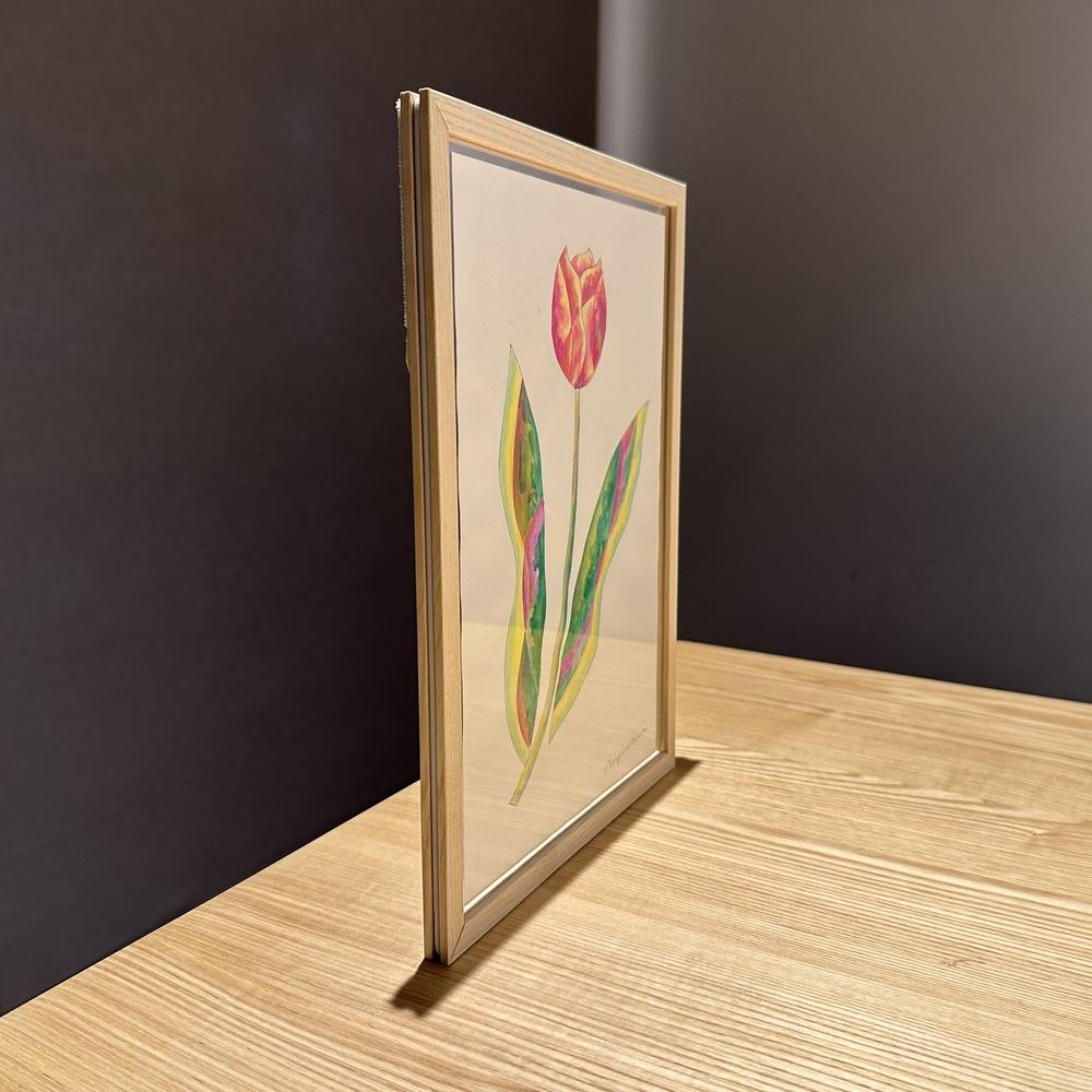 【青山希望：作品】「空想の庭 - 一輪の花」　※2026年3月下旬～4月上旬頃発送予定