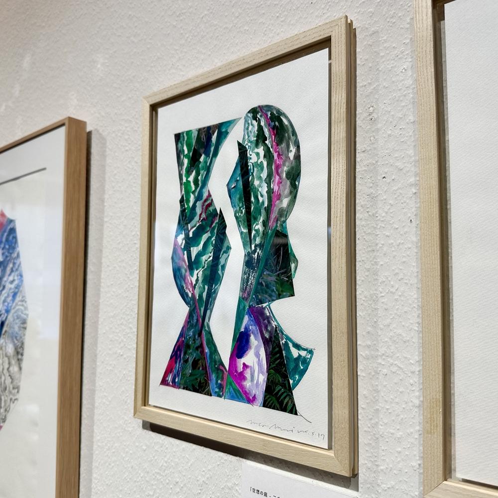 【青山希望：作品】「空想の庭 - 二本の木」　※2026年3月下旬～4月上旬頃発送予定