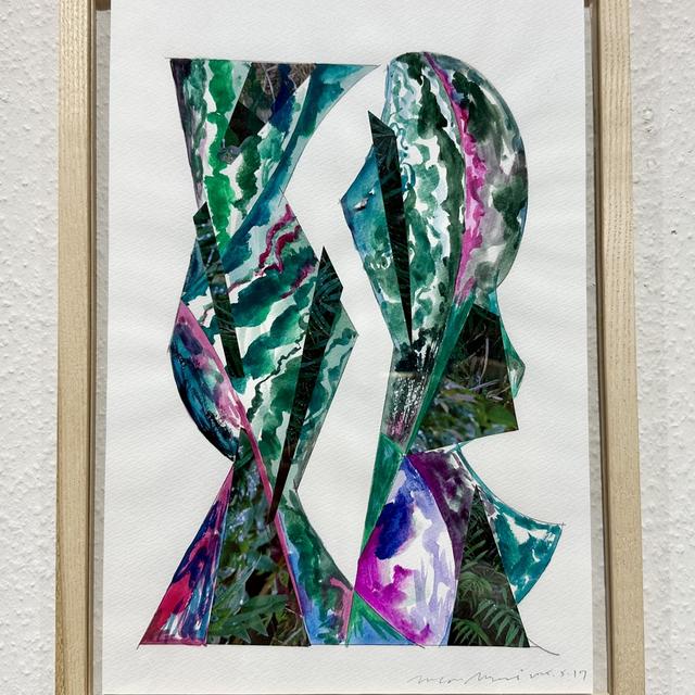 【青山希望：作品】「空想の庭 - 二本の木」　※2026年3月下旬～4月上旬頃発送予定